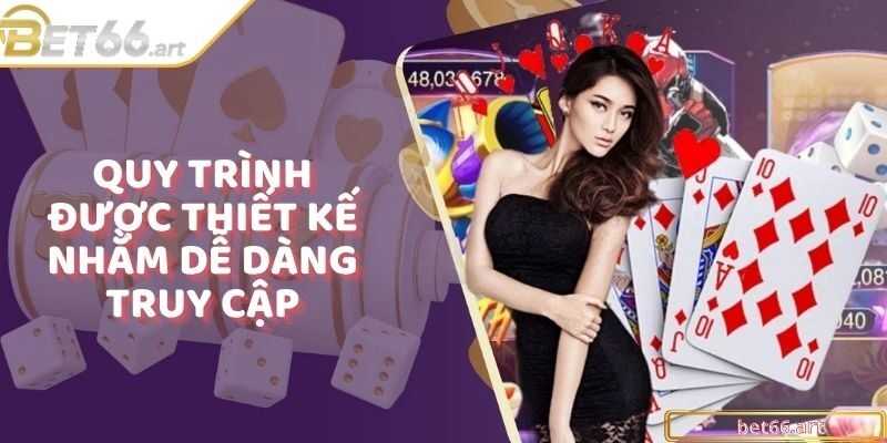 Quy trình được thiết kế đơn giản, nhanh chóng nhằm dễ dàng truy cập